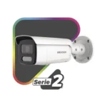 Camara Bala Turbohd Hikvision Ds-2Cd3087G2-Lsu(C) 8Mpx (4K)/Lente 2.8Mm/Luz Blanca 40 Mts/Exterior IP67/Wdr 130 Db/Entrada Y Salida De Audio Y Alarma/Captura Facial/Onvif/Micro SD/Microfono Integrado