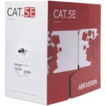 Bobina De Cable Utp Cat6 Hikvision Ds-1Ln6Outpe Uso En Exterior/100% Cobre/305M/Color Negro