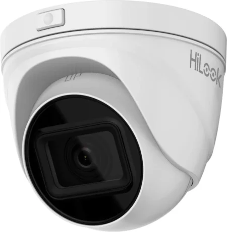 Camara Turret IP Hilook Ipc-T641H-Z(C), 4Mp/Lente Motorizado 2.8 – 12 Mm/30 Mts Ir Exir/PoE/IP67/Wdr 120Db/MicroSD/H.265+/Onvif