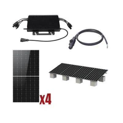 Kit Solar Interconexion Hoymiles 2Kw/220Vca/Microinversores/Montaje Incluido/Hms2000Kit1