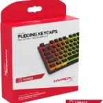 Set De 108 Teclas HP Hyperx Pudding Abs, Color Rosa, 644H8Aaabm