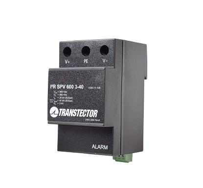 Rotector Contra Sobretensiones A 600 Vdc Tipo Epcom I2R-Spv600-3-40 – Protector, Negro, Transtector