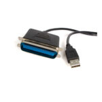 ADAPTADOR DE IMPRESORA STARTECH, USB A, M-M 1.8M, NEGRO, ICUSB1284