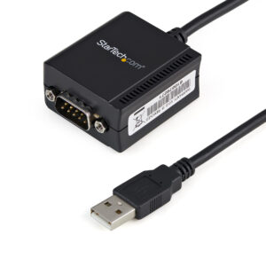 CABLE 1.8M USB A PUERTO SERIAL RS232 DB9 CON RETENCION PUERTO C.M