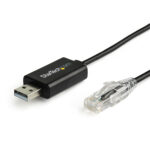 CABLE ADAPTADOR USB A RJ45 STARTECH DE 1.8M PARA CONSOLA CISCO, ICUSBROLLOVR