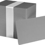 Tarjeta Pvc Plata Paq/500 Idm-Pvcb30M -