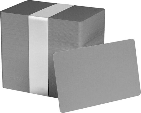 Tarjeta Pvc Plata Paq/500 Idm-Pvcb30M –