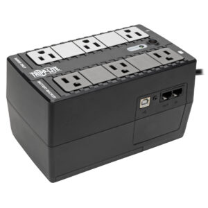 No-break Tripp-lite Internet 350u, 350 Va, 180 W, Negro, Hogar Y Oficina
