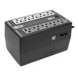 No-Break Tripp-Lite Internet550U, 550 VA, 300 W, Negro, Hogar Y Oficina