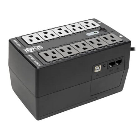 No-Break Tripp-Lite Internet550U, 550 VA, 300 W, Negro, Hogar Y Oficina
