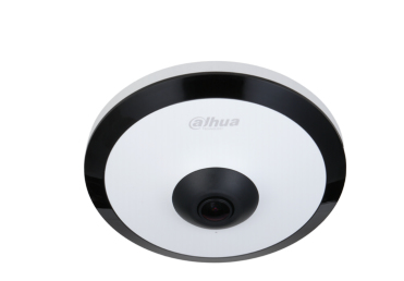 Camara IP Fish Eye Dahua Ipc-Ew5541-As 5Mp/Winzmind/Ir De 10 Mts/H.265+/PoE/Wdr Real/Microfono Integrado/Heat Map/Deteccion Inteligente