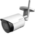 Dahua Ipc-Hfw1430Ds-Saw - Camara IP Bala WiFi De 4 Mp/ Lente De 2.8Mm/ 90°/ H.265+/ Ir De 30 Mts/ Integrado/ Ranura Para MicroSD/ Metalica/ IP67/ Dwd -