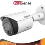 CAMARA BULLET IP DAHUA IPC-HFW2449S-S-IL 4MPX/LENTE DE 2.8MM/95°/MICROFONO INTEGRADO/30 MTS DE IR Y LUZ VISIBLE/ILUMINADOR DUAL INTELIGENTE+FULL COLOR