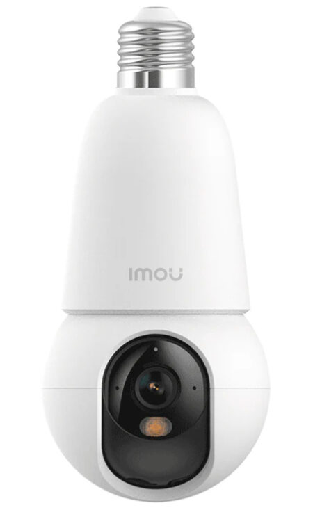 Camara Imou Bulbcam 3Mp/Lente 2.8Mm/Disuasion Activa/Modo Privacidad/Deteccion De Humanos Y Vehiculos/Audio Bidireccional/Full Color/Smart Tracking (No Incluye Foco)/Ipc-K6C-3H1Web