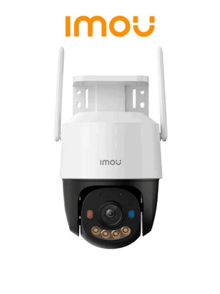 Camara IP Pt Imou Ipc-K7Fn-5H0We 5Mpx/WiFi Full Color/Disuasion Activa Luces Rojo-Azul/Audio 2 Vias/30 Mts Vision Nocturna/Sirena De 110 Db/Smart Tracking/Ranura Para MicroSD/Ip66