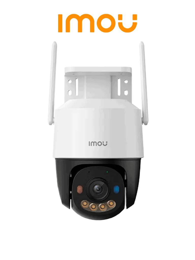 Camara Ip Pt Imou Ipc-k7fn-5h0we 5mpx/wifi Full Color/disuasion Activa Luces Rojo-azul/audio 2 Vias/30 Mts Vision Nocturna/sirena De 110 Db/smart Tracking/ranura Para Microsd/ip66