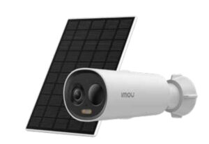 KIT DE CAMARA WIFI IMOU CELL 3C IPC-K9DCN-3T0WE/FSP12-TYPEC 3MP/LENTE 2.8MM/98° DE APERTURA/CON BATERIA/PANEL SOLAR/AUDIO BIDIRECCIONAL/MEMORIA INTERNA DE 4GB