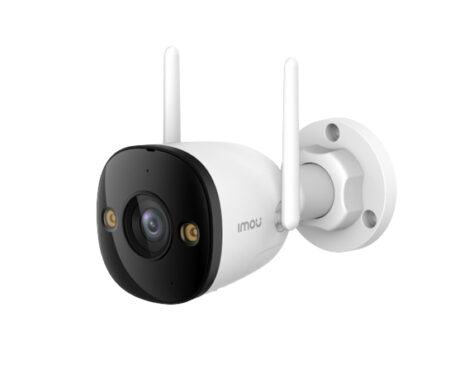 Camara Bullet IP Imou Bullet 3, 5Mpx/Full Color/Vision Nocturna Inteligente/Audio Bidireccional/Disuasion Activa/108°/Ir 30M/H.265/IP67/Ranura MicroSD, Ipc-S3En-5M0We