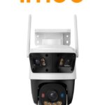 Camara IP Pt Triple WiFi Imou Cruiser Triple 11Mpx/Lente Fijo 3Mpx/Disuasion Activa/Audio Bidireccional/Ipc-S7Un-11M0Wed