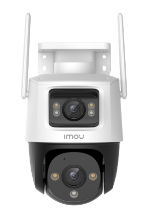 CAMARA IP IMOU CRUISER DUAL 10MP/LENTE FIJO 5MPX + LENTE PT 5MPX/ILUMINACION NOCTURNA/AUDIO BIDIRECCIONAL CON MICROFONO/IPC-S7XN-10M0WED