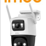 Camara IP Imou Cruiser Dual 10Mp/Lente Fijo 5Mpx + Lente Pt 5Mpx/Iluminacion Nocturna/Audio Bidireccional Con Microfono/Ipc-S7Xn-10M0Wed