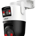 Cámara Dahua Ipc-Wpt1339Dd-Sw-3E2-Pv - Cámara IP Pt WiFi Dual De 6 Megapíxeles, Dos Lentes De 3 Mp Cada Uno (Fijo Y Pt)