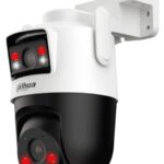 Dahua Ipc-Wpt1539Dd-Sw-5E2-Pv - Cámara IP Pt WiFi Dual De 10 Mp - 2 Lentes De 5 Mp Cada Uno (Fijo Y Pt) Ir De 50M, Audio 2 Vias, Autotrack, Ranu MicroSD
