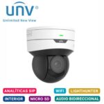 Cámara IP Ptz Interior Ultra265 Unv (Ipc6412Lr-X5Upw-Vg) / 2Mp 5X De Zoom -