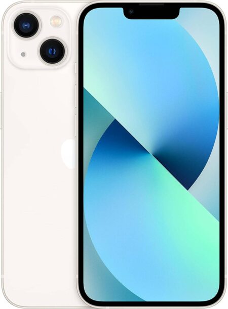 Celulares Apple Iph13128//Bl – 6.1 Pulgadas, 4 Gb, Blanco, Ios 15