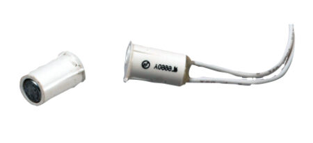 CONTACTOS MINIATURA BOSCH ISN-CMINI-10W LAZO CERRADO/IDEAL PARA MARCOS DE VENTANAS/9.50X15.50MM/COLOR BLANCO