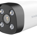 Camara Formato Bala Con Lente Optico De 4Mp (2560 1440) De Alto Rendimiento En Interiores Y Exteriores, Permite Uso De Nvr Y Monitoreo Mediante App