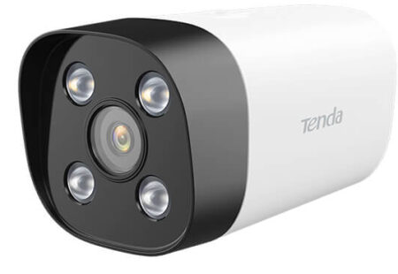 Cámara Formato Bala Con Lente Optico De 4Mp (2560 1440) De Alto Rendimiento En Interiores Y Exteriores, Permite Uso De Nvr Y Mediante App, PoE