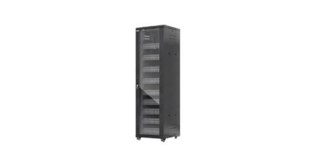 Gabinete De Red 19 Pro Line Con Extractores De Aire – 42U, Ensamblado, Incluye Accesorios, 800Kg, 600X600, Intellinet 716253