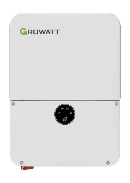 Inversor Hibrido 7.6 Kw Growatt Min7600Tlxhus Para Interconexion A Cfe/Con Salida De 220Vca/Modulo WiFi Incluido