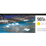 Cartucho De Tinta HP 981A Color Amarillo 6000 Paginas J3M70A