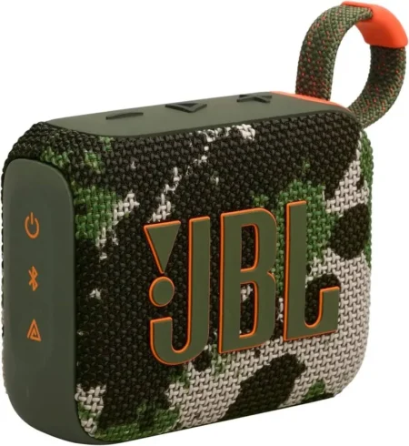 BOCINA PORTATIL INALAMBRICA JBL GO 4/BLUETOOTH/COLOR CAMUFLAJE/IP67/GO4WHT
