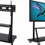 Soporte Movible Multimedia Screens Jc-Supit - Negro, Pantallas Interactivas