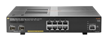 Switch HP Aruba 2930F 8G PoE+ 2Sfp+ 8 Puertos RJ45, Jl258A