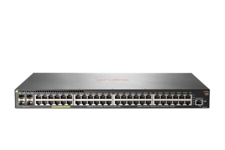 Switch HP Aruba 2930F 48G PoE 4Sfp, 48Puertos RJ45 10/100/1000 PoE 370W Y 4 Sfp 1G Administrable Capa 3 Rip/Ospf/Acls/Qos, Jl262A