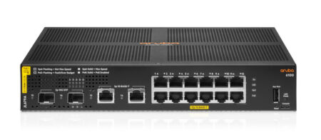 Switch Aruba 6100 12G Cl4 2Sfp+ 139W , Jl679A