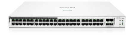Switch Hpe Instant On 1830 Gigabit Ethernet – 48 Puertos Rj-45, 12P PoE Clase 4 370 W, 4Sfp 1Gbe (Jl815A)