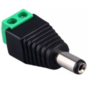 Adaptador Tipo Jack 3.5mm Macho Jr-52 Polarizado De 12 Vcd