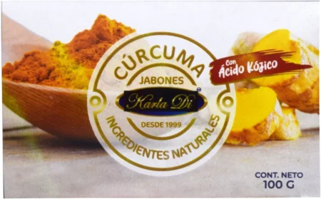 Jabon Solido Curcuma De 125Gr Naturaleza Mexicana 91656