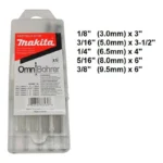 JUEGO BROCAS TALADRO MAKITA D-37100 PARA CONCRETO/5 PIEZAS