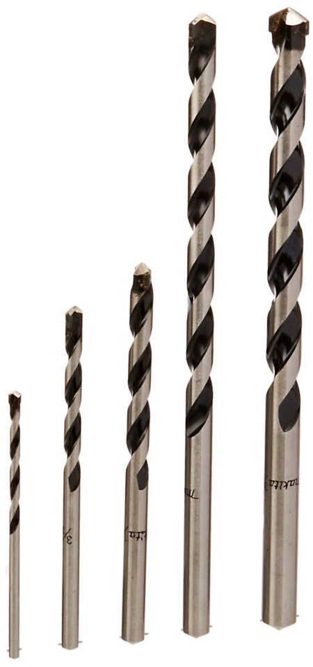 JUEGO BROCAS TALADRO MAKITA D-37100 PARA CONCRETO/5 PIEZAS