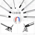 JUEGO DE 10 DESTORNILLADORES Y DESARMADORES DE PRECISION MAGNET