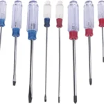 Juego De 10 Desarmadores Mango Plastico Epcom Ep-970A, Uso Ligero, Puntas Magnetica, 5 Puntas Planas (-) Y 5 Puntas Phillips (+)