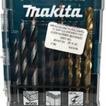 KIT DE BROCAS MAKITA D-71984 PARA METAL/MADERA/CONCRETO/9 PIEZAS