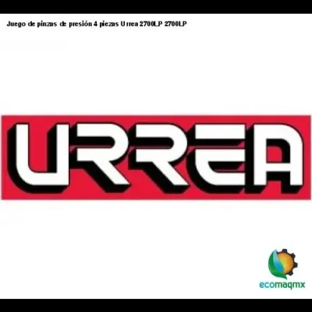 Juego De Pinzas Urrea 2700Lp De Presion/Acero/4 Piezas/Con Estuche De Tela