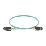 Jumper De Fibra Optica Multimodo 50/125 Om3 Panduit Fx23Rsnsnsnm002 Sc-Sc Duplex/Ofnr (Riser)/Color Aqua/2M